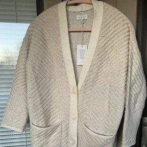 lucky brand knit sweater cardigan NWT